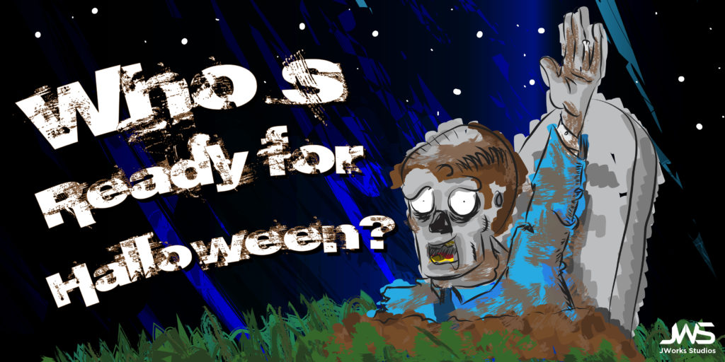 Who's ready for Halloween zombie