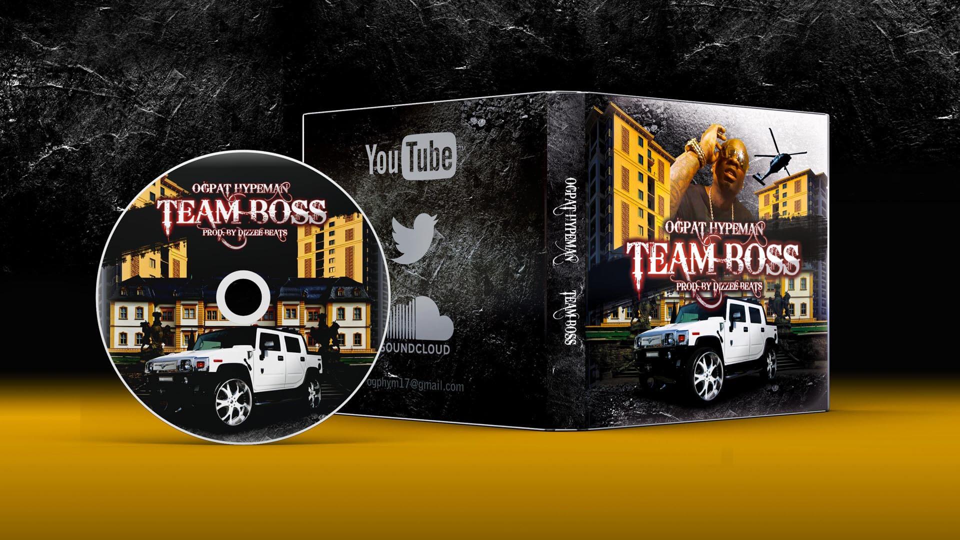 Team Boss CD mockup