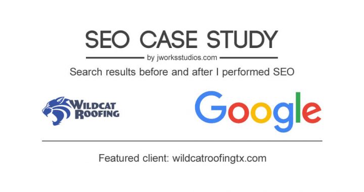 Wildcat Roofing SEO case study